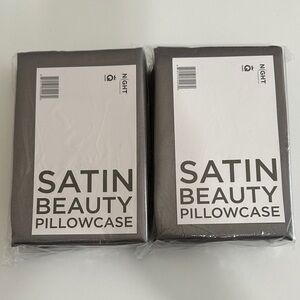 Satin Beauty Pillowcase - Gray